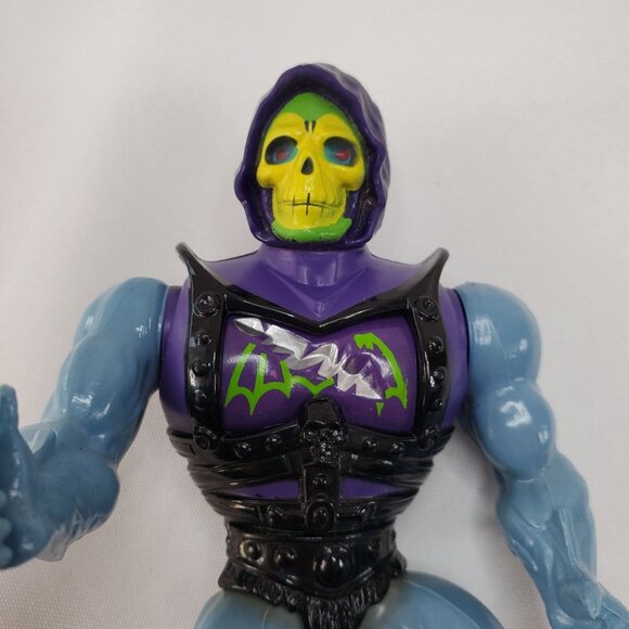 Vintage Battle Armor Skeletor MOTU He-Man Action Figure Masters Of The Universe - Picture 10 of 11